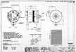 Perkins 4.248 Alternator 12V 70 amp from parts4engines.com