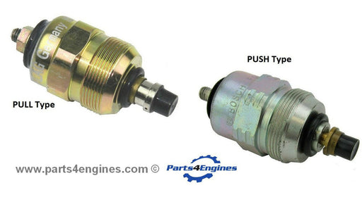 Perkins Prima M50 stop solenoid PULL & PUSH - parts4engines.com